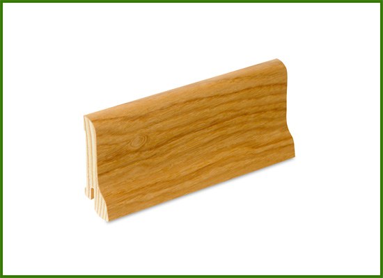 DĄB 60 x 22 - drewniana fornirowana-lakierowana